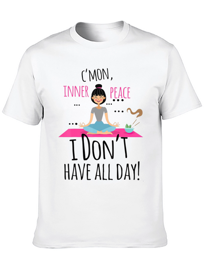 Inner Peace T-Shirt - Yoga Humor Tee