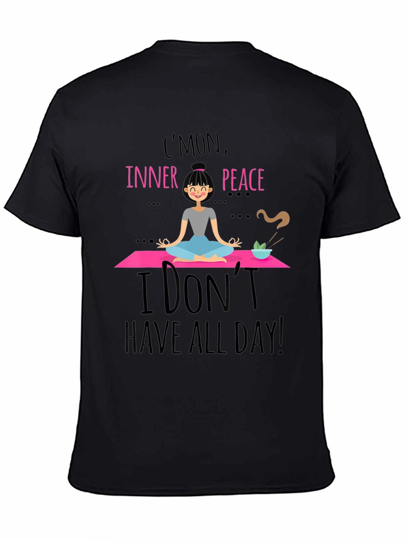 Inner Peace T-Shirt - Yoga Humor Tee