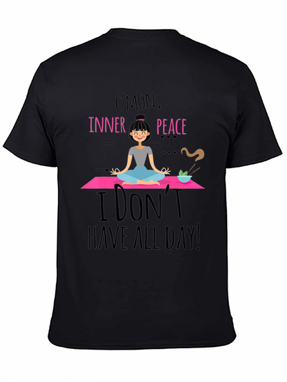 Inner Peace T-Shirt - Yoga Humor Tee