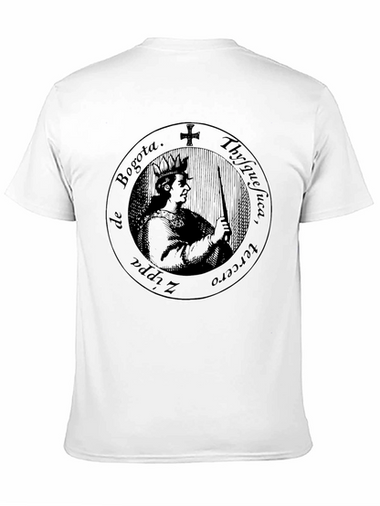 Bogota Zipa III Black Graphic T-Shirt
