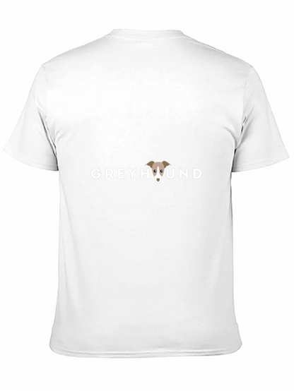 Greyhound Dog Graphic Tee - Stylish Comfort