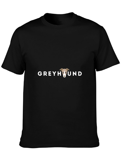 Greyhound Dog Graphic Tee - Stylish Comfort