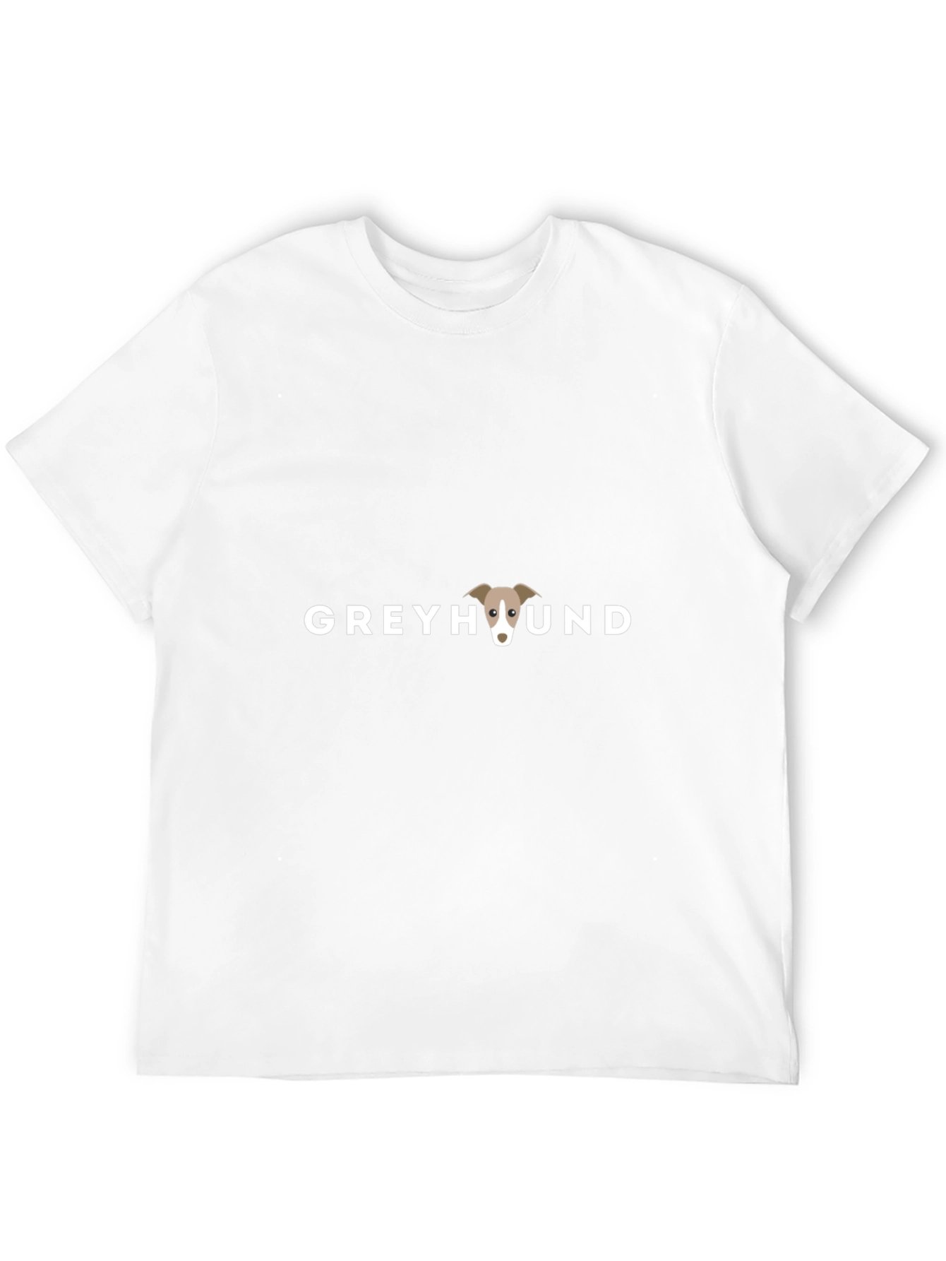 Greyhound Dog Graphic Tee - Stylish Comfort