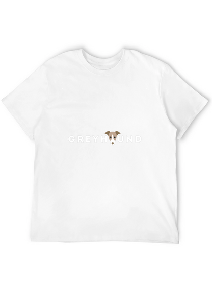 Greyhound Dog Graphic Tee - Stylish Comfort