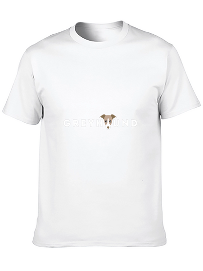 Greyhound Dog Graphic Tee - Stylish Comfort