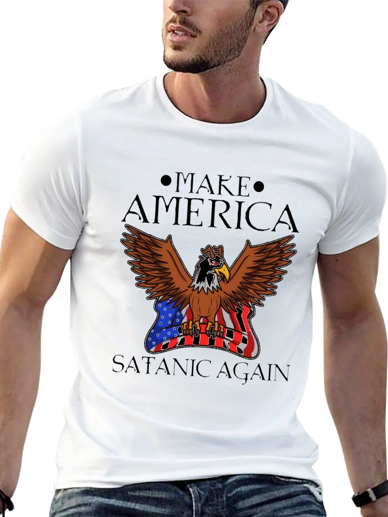 Make America Satanic Again Graphic Tee