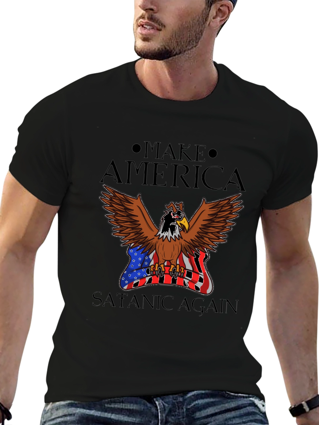 Make America Satanic Again Graphic Tee