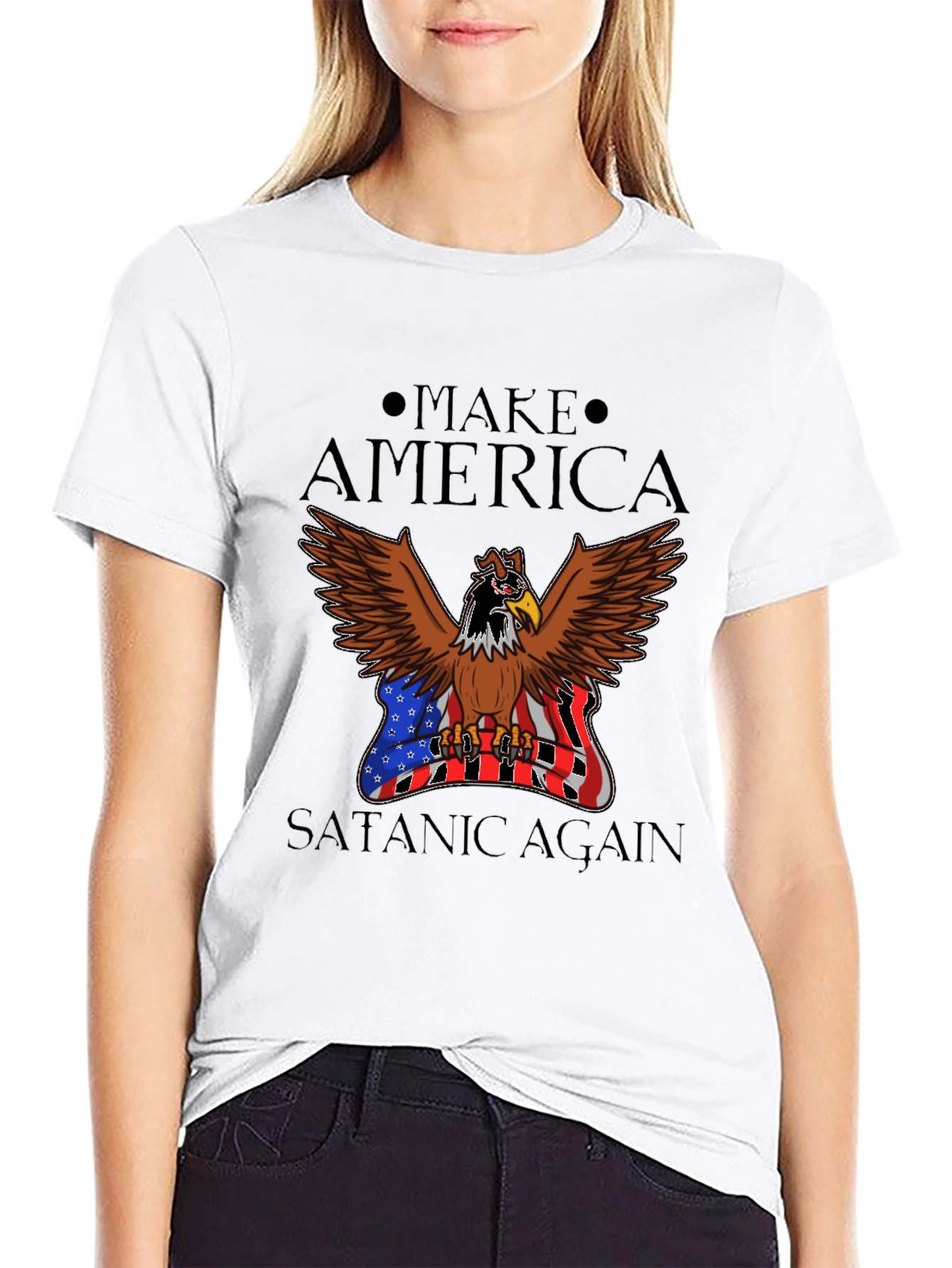 Make America Satanic Again Graphic Tee