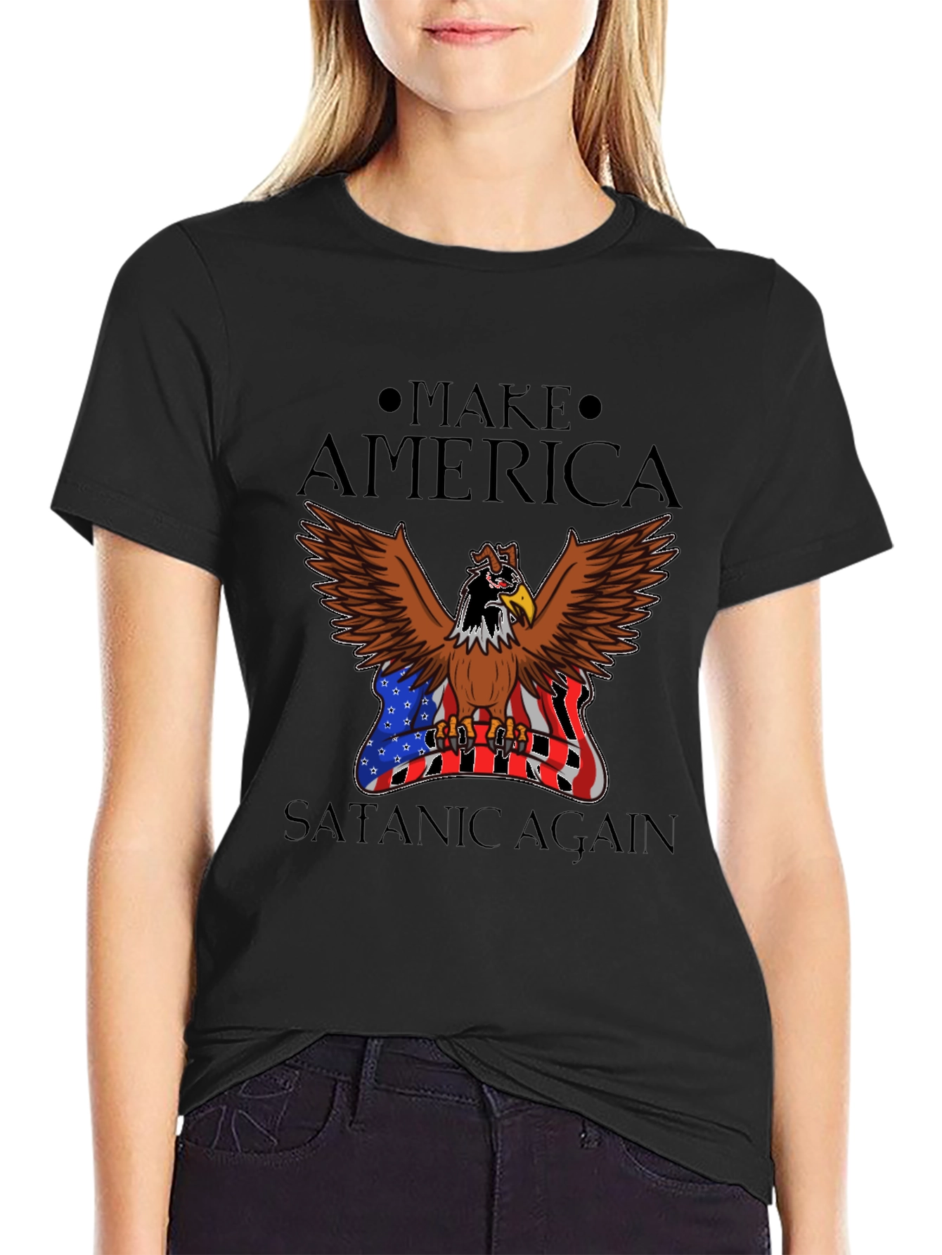 Make America Satanic Again Graphic Tee