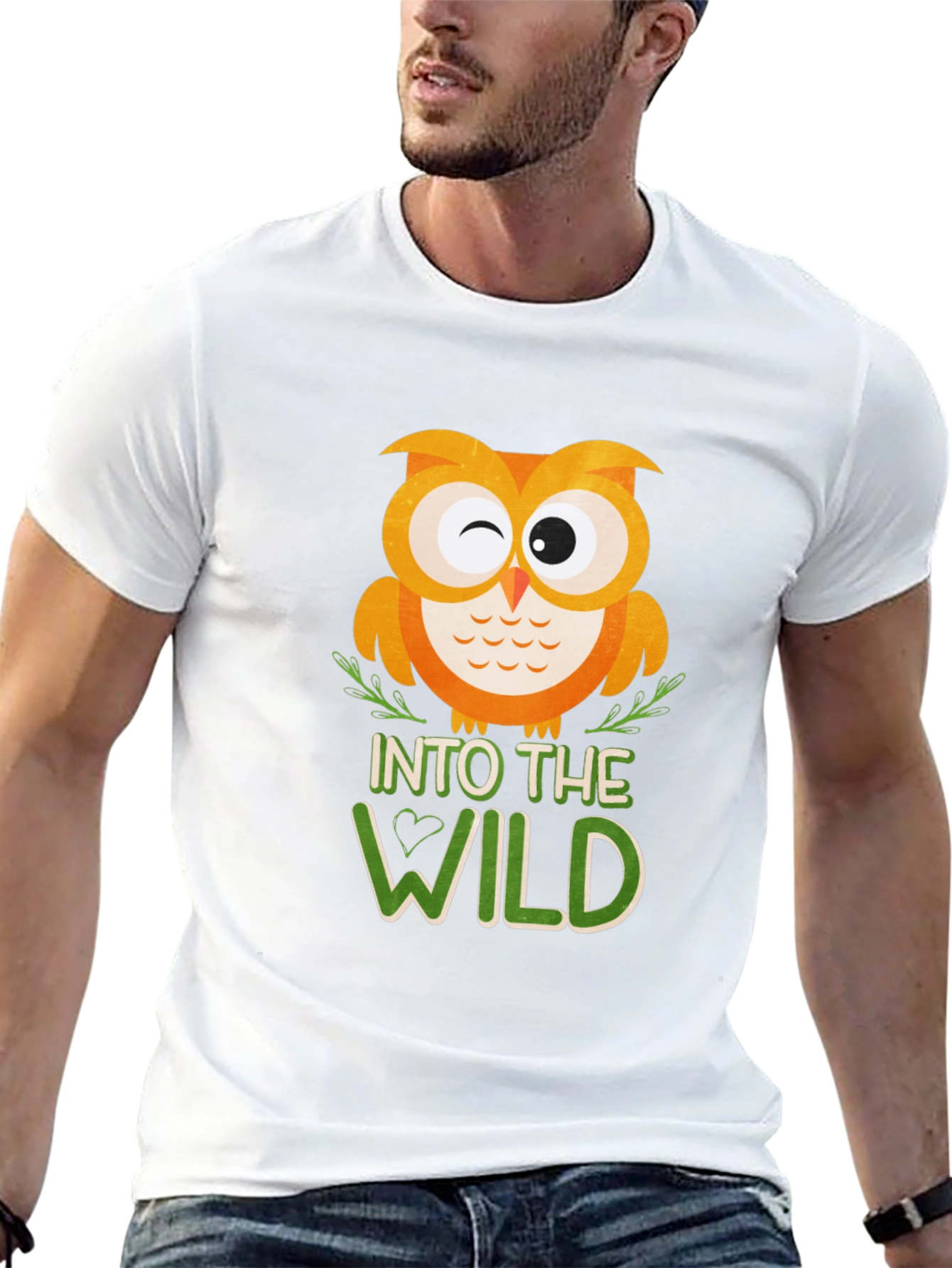 Into the Wild Owl Graphic T-Shirt