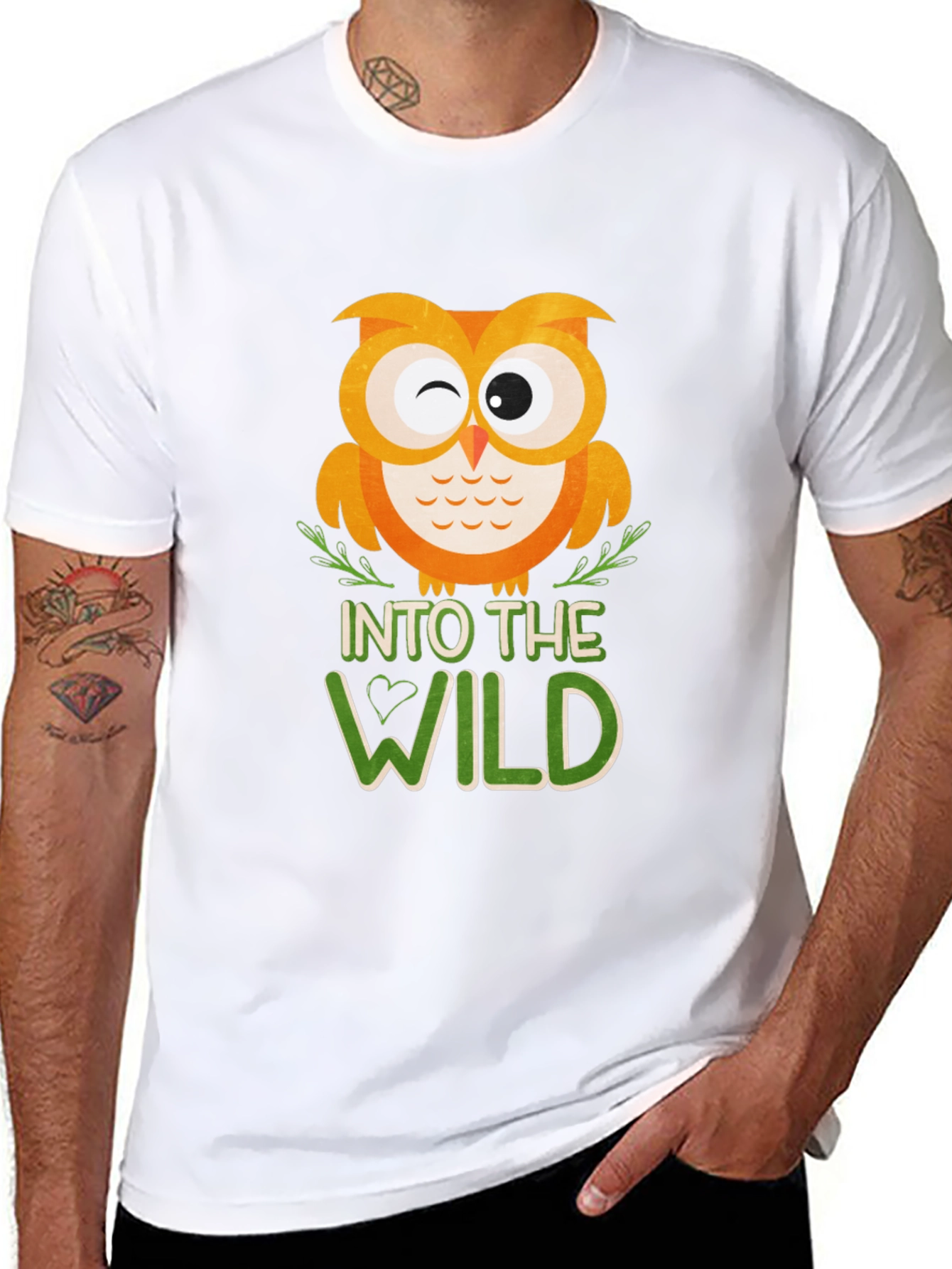 Into the Wild Owl Graphic T-Shirt