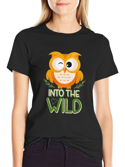 Into the Wild Owl Graphic T-Shirt