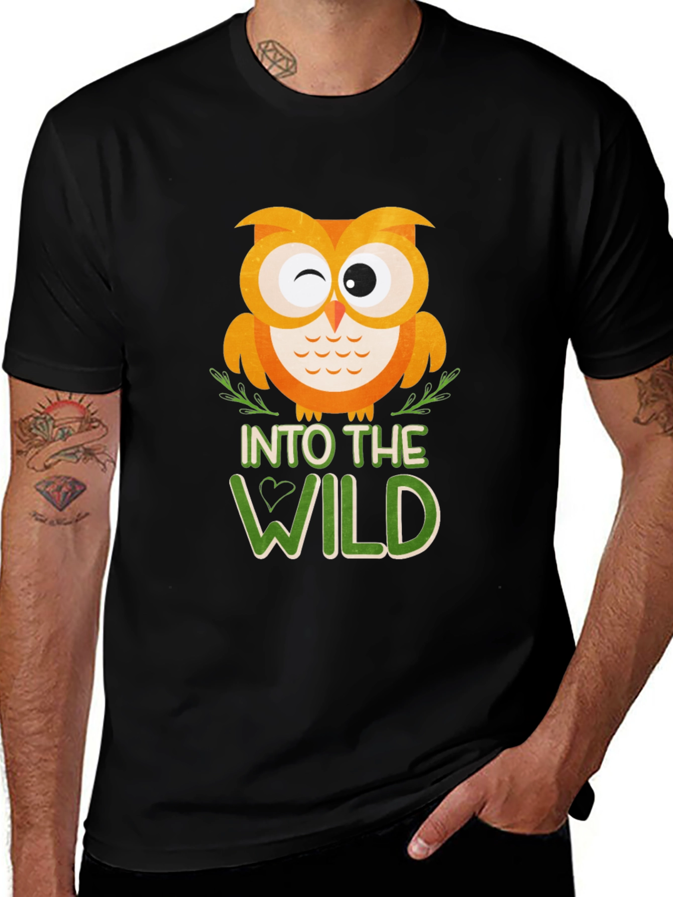 Into the Wild Owl Graphic T-Shirt