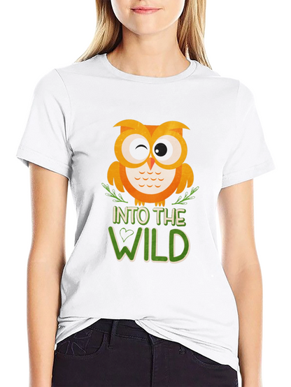 Into the Wild Owl Graphic T-Shirt