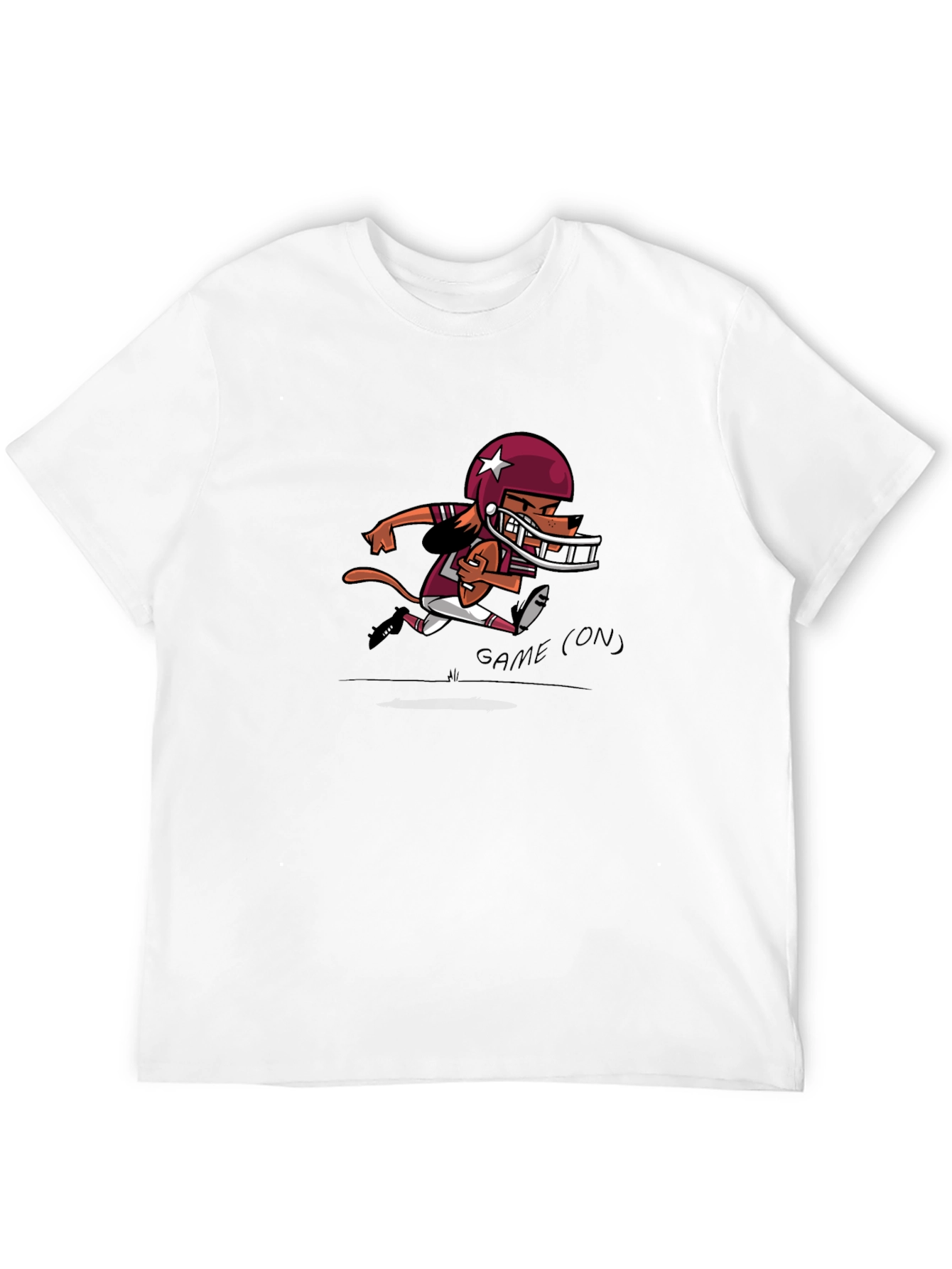 Dog Football Player T-Shirt