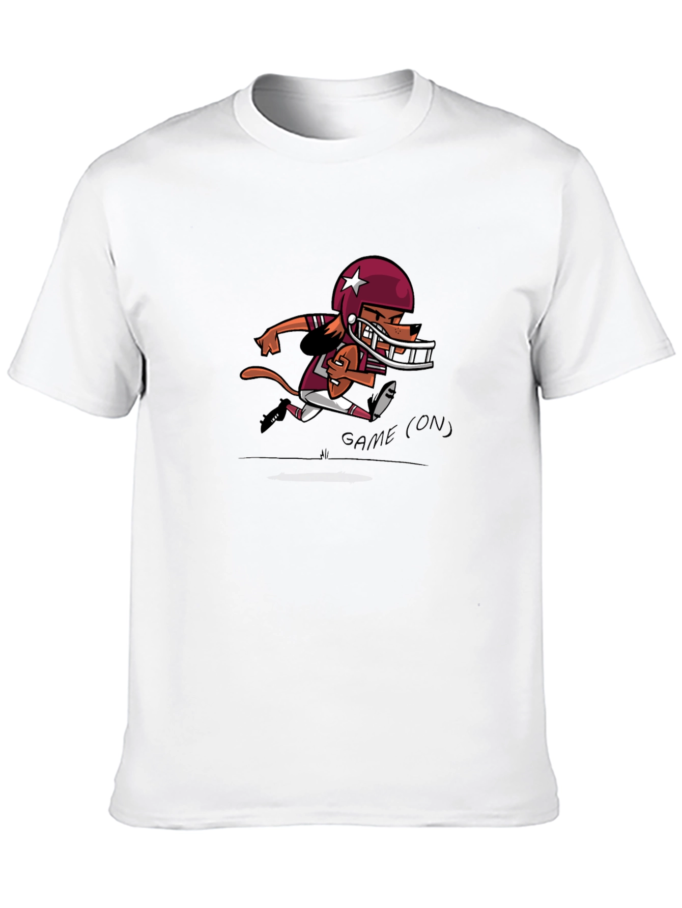 Dog Football Player T-Shirt