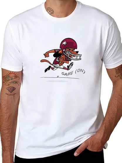 Dog Football Player T-Shirt
