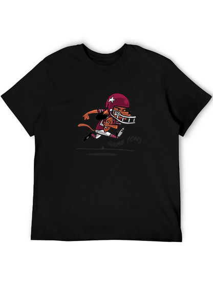 Dog Football Player T-Shirt