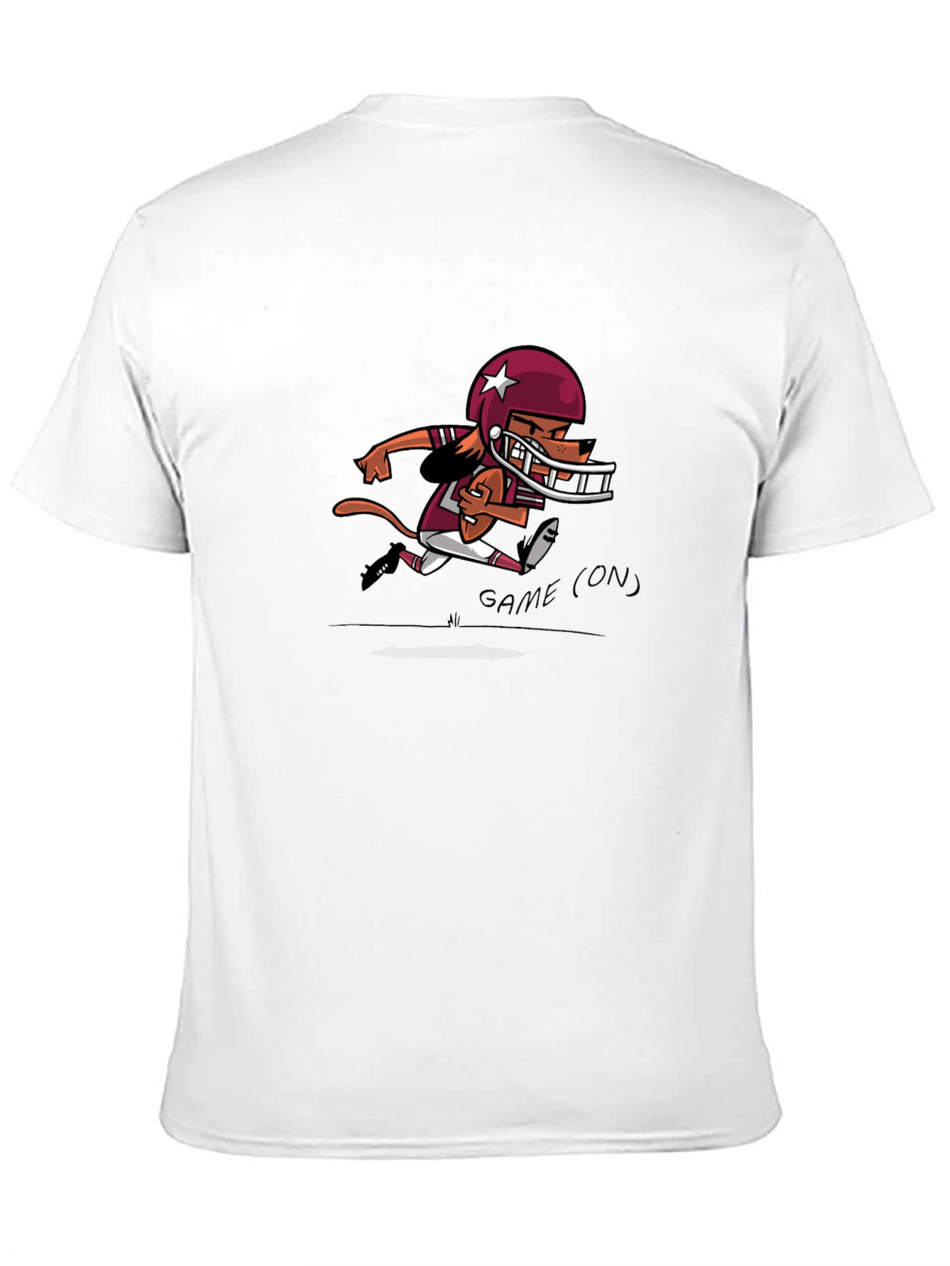 Dog Football Player T-Shirt