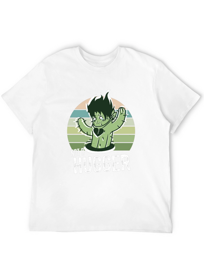 Not A Hugger T-Shirt Cactus Graphic Tee