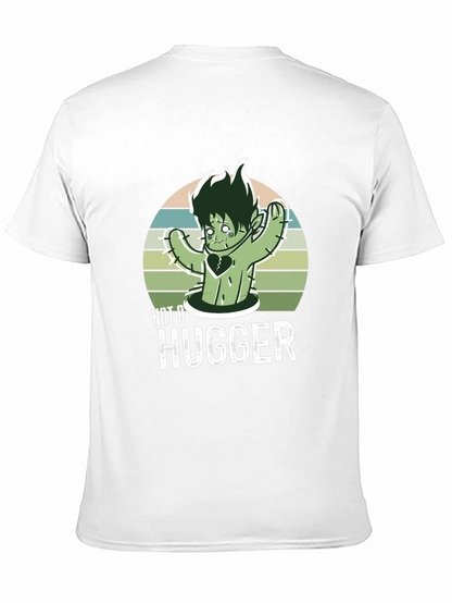 Not A Hugger T-Shirt Cactus Graphic Tee