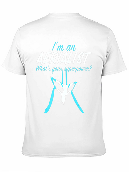 Aerialist Superpower T-Shirt - Black Cotton Blend