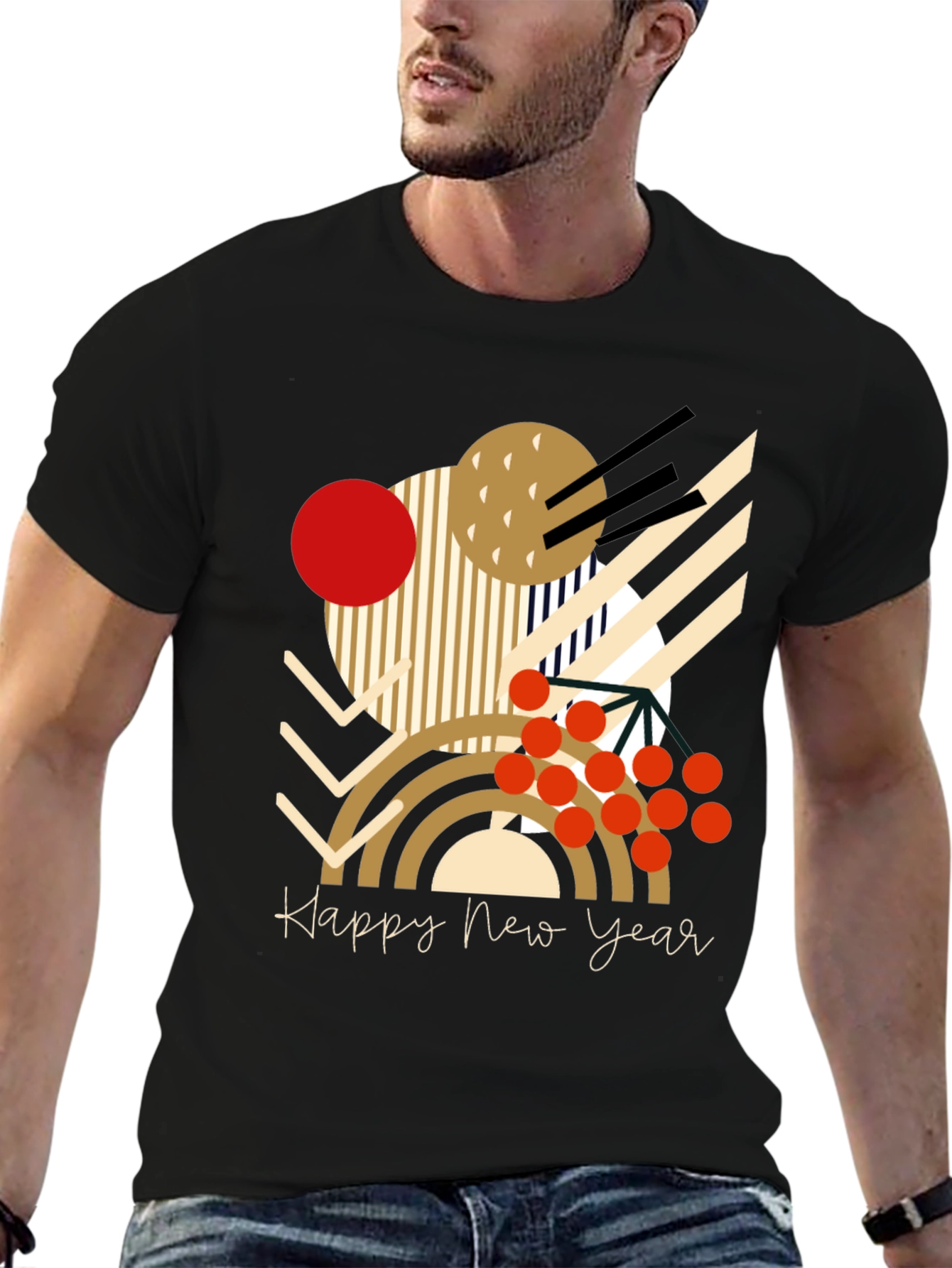 Festive New Year Graphic Tee