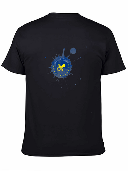 Made in Europe Pacifier T-Shirt - Black Cotton Tee