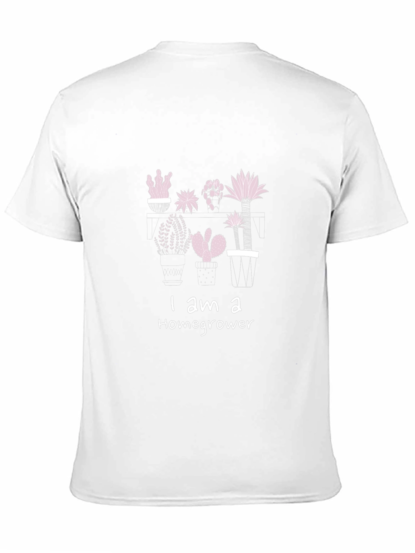 Homegrower Cactus Graphic Tee - Black Unisex T-Shirt