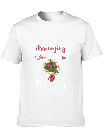 Flower Arranging Therapy T-Shirt