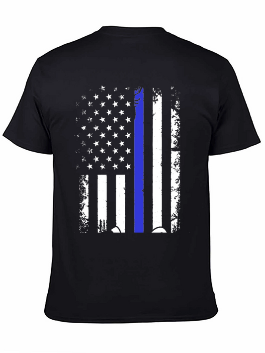 Thin Blue Line Flag T-Shirt