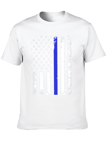 Thin Blue Line Flag T-Shirt