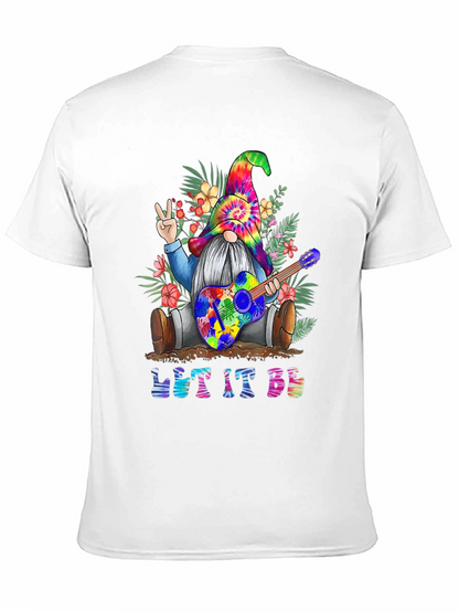 Let It Be Gnome T-Shirt - Peace & Music