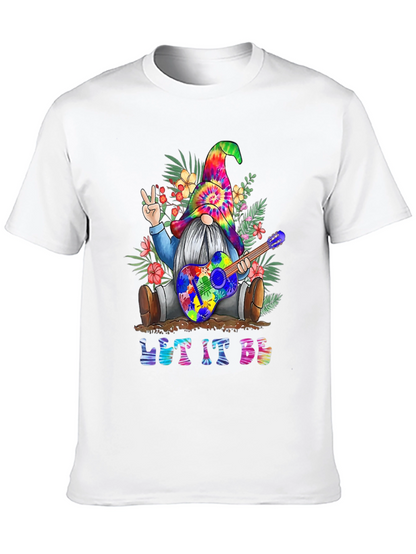 Let It Be Gnome T-Shirt - Peace & Music