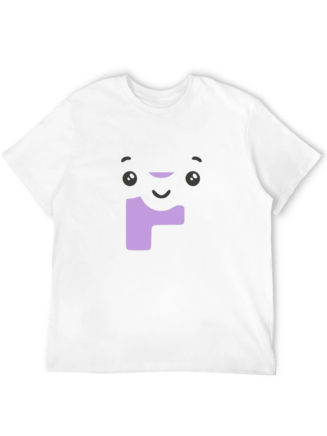 Funny Face Graphic Tee - Soft Black Cotton T-Shirt