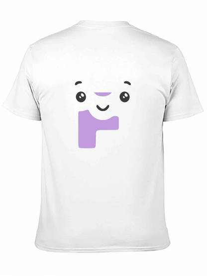 Funny Face Graphic Tee - Soft Black Cotton T-Shirt