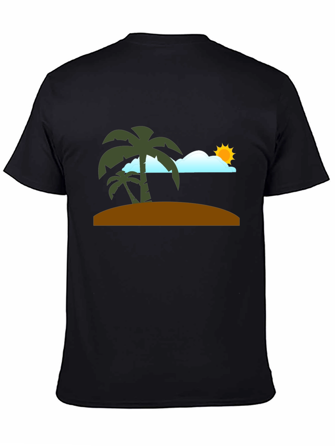 Tropical Beach Graphic T-Shirt - Vacation Vibes
