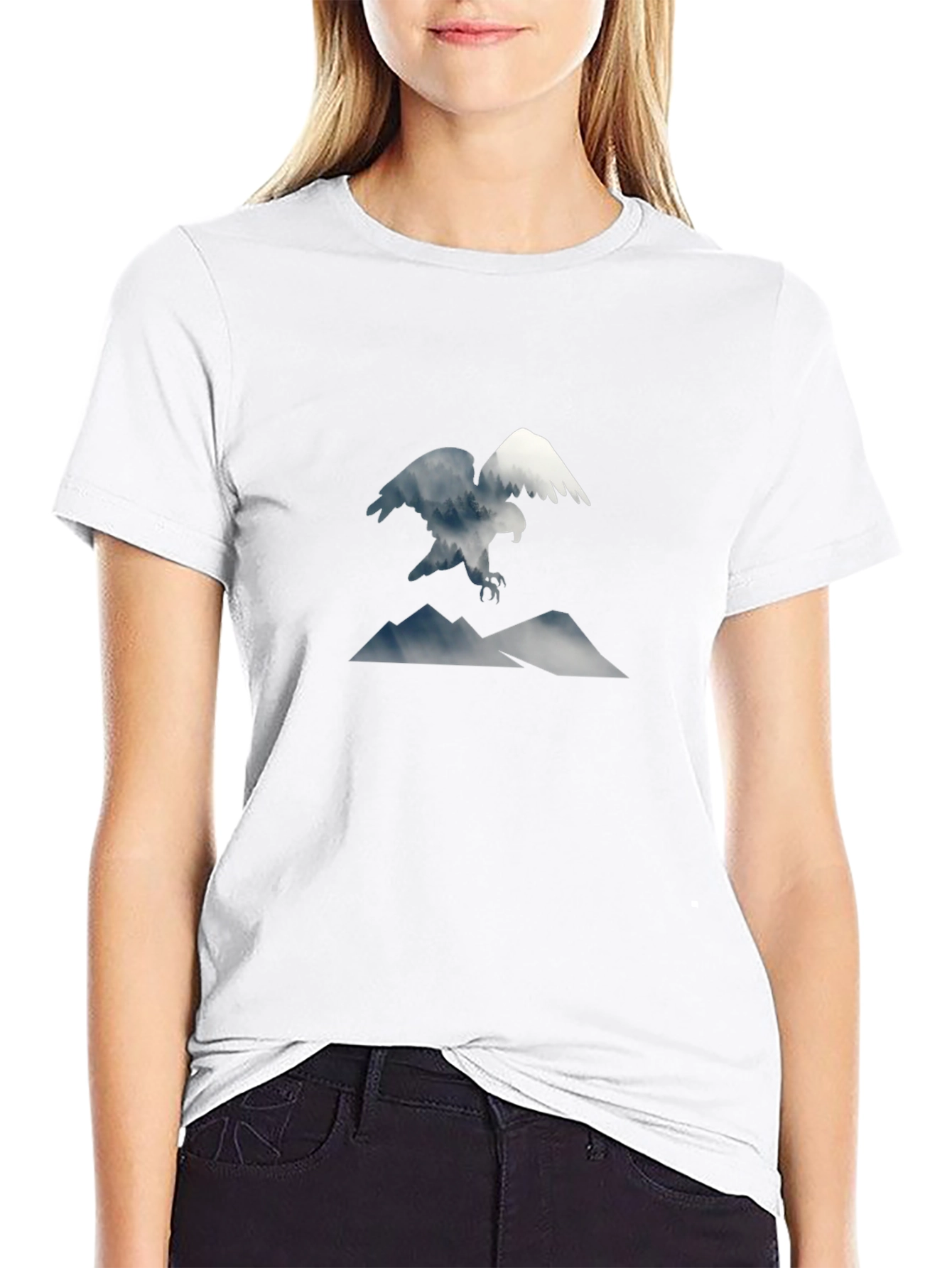 Eagle Mountain Graphic Tee - Black