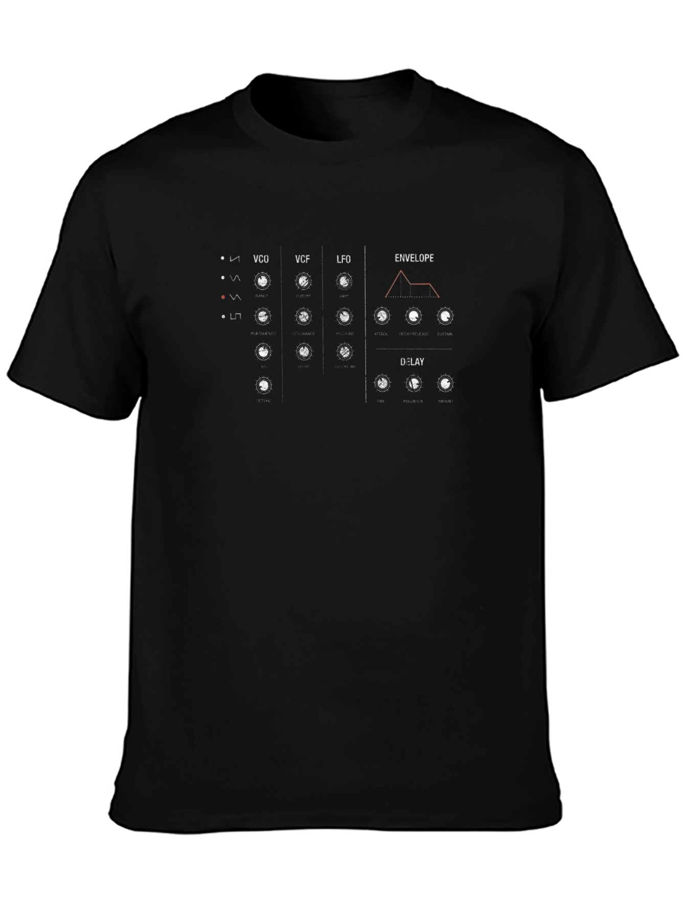 Synth Module Graphic T-Shirt - Musician Apparel