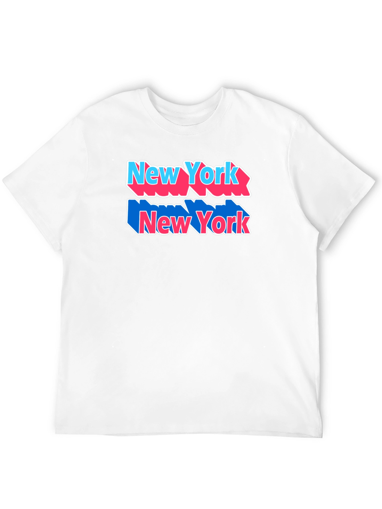 New York Graphic Tee Black Cotton Shirt