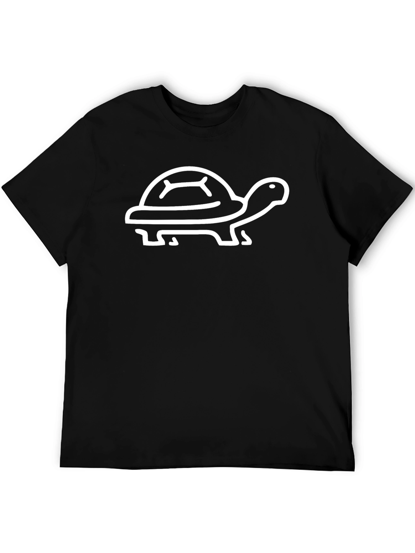 Turtle Graphic Tee - Unisex Black T-Shirt