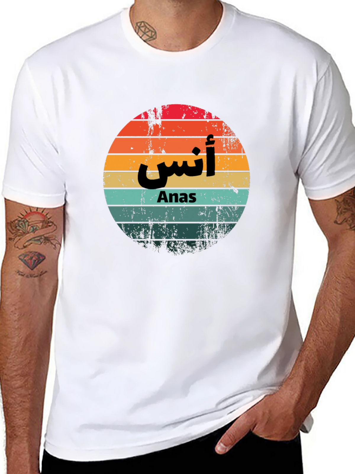 Anas Retro Sunset T-Shirt