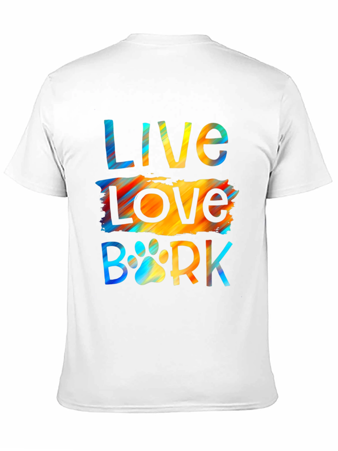 Live Love Bark T-Shirt | Dog Lover Tee