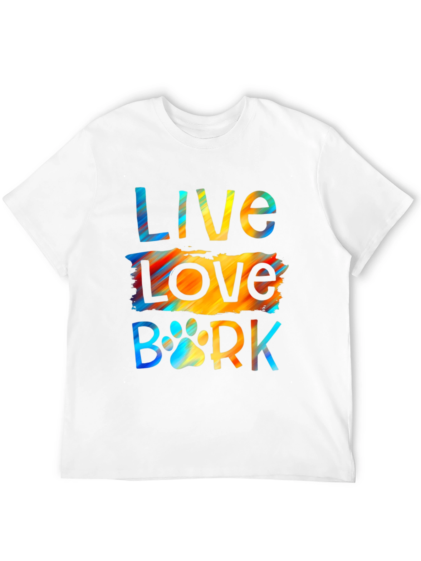 Live Love Bark T-Shirt | Dog Lover Tee