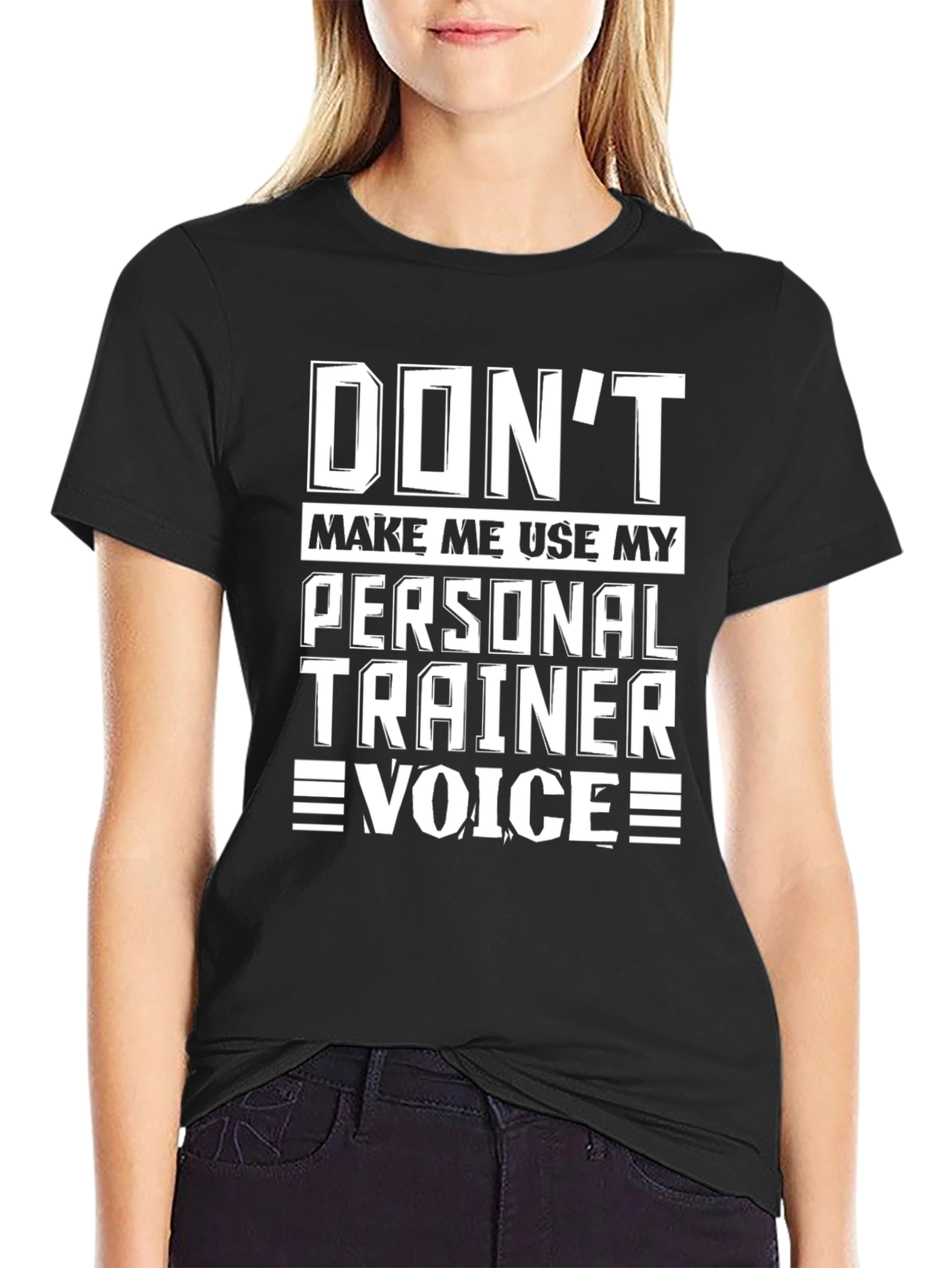 Funny Personal Trainer Black T-Shirt