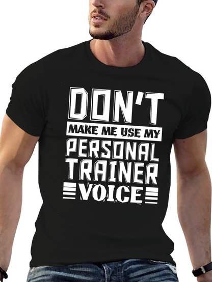 Funny Personal Trainer Black T-Shirt