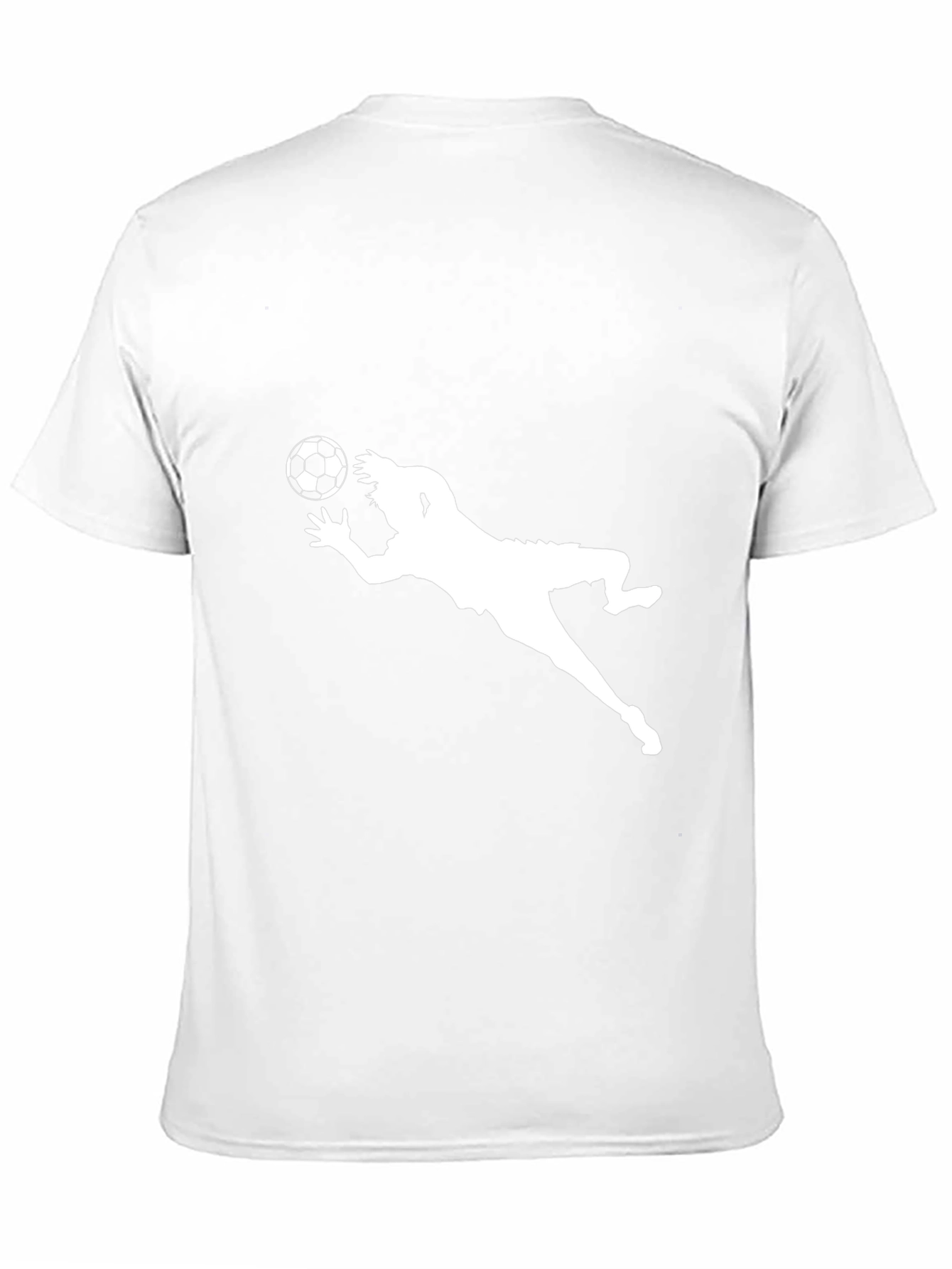 Soccer Goalie Dive Black T-Shirt