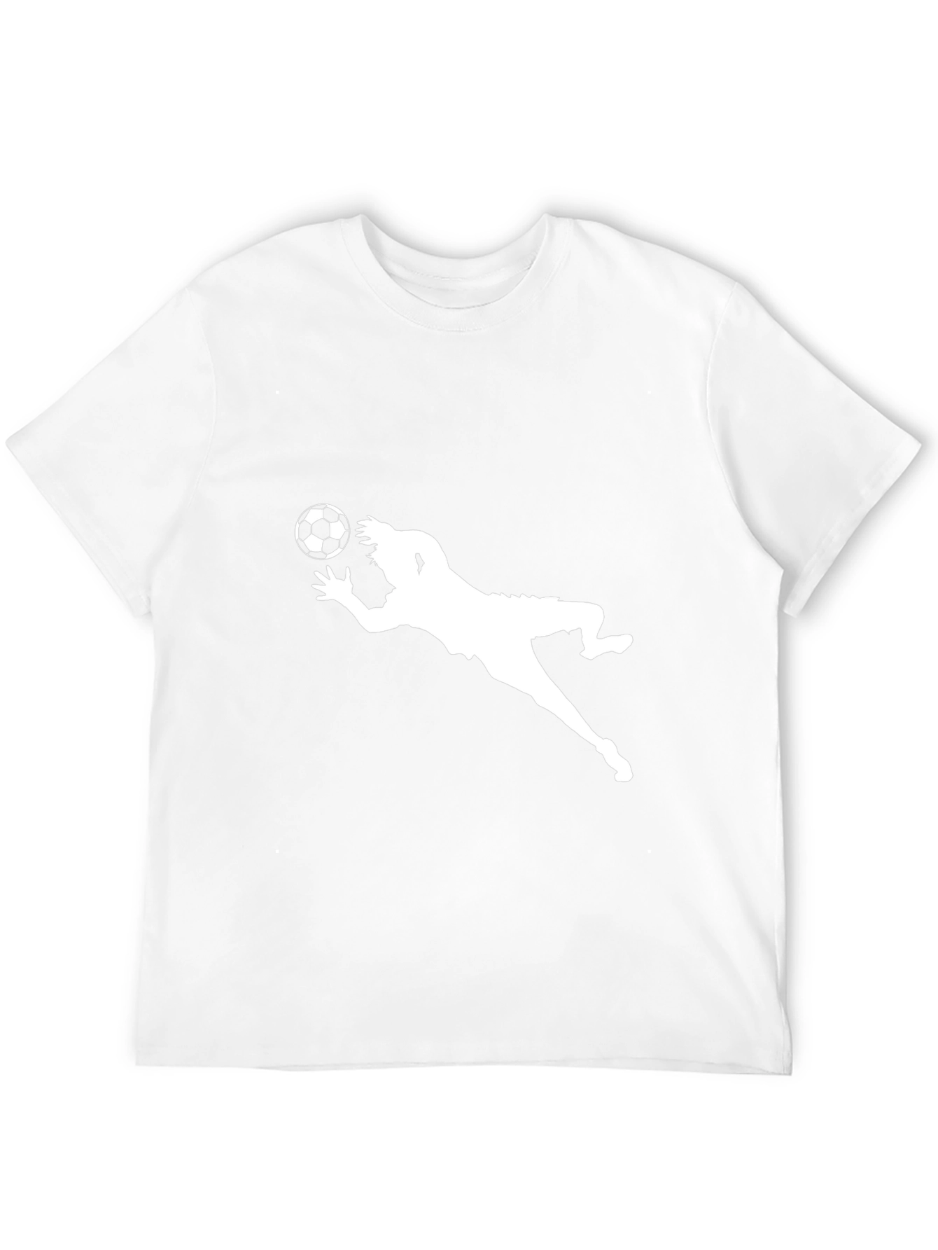 Soccer Goalie Dive Black T-Shirt