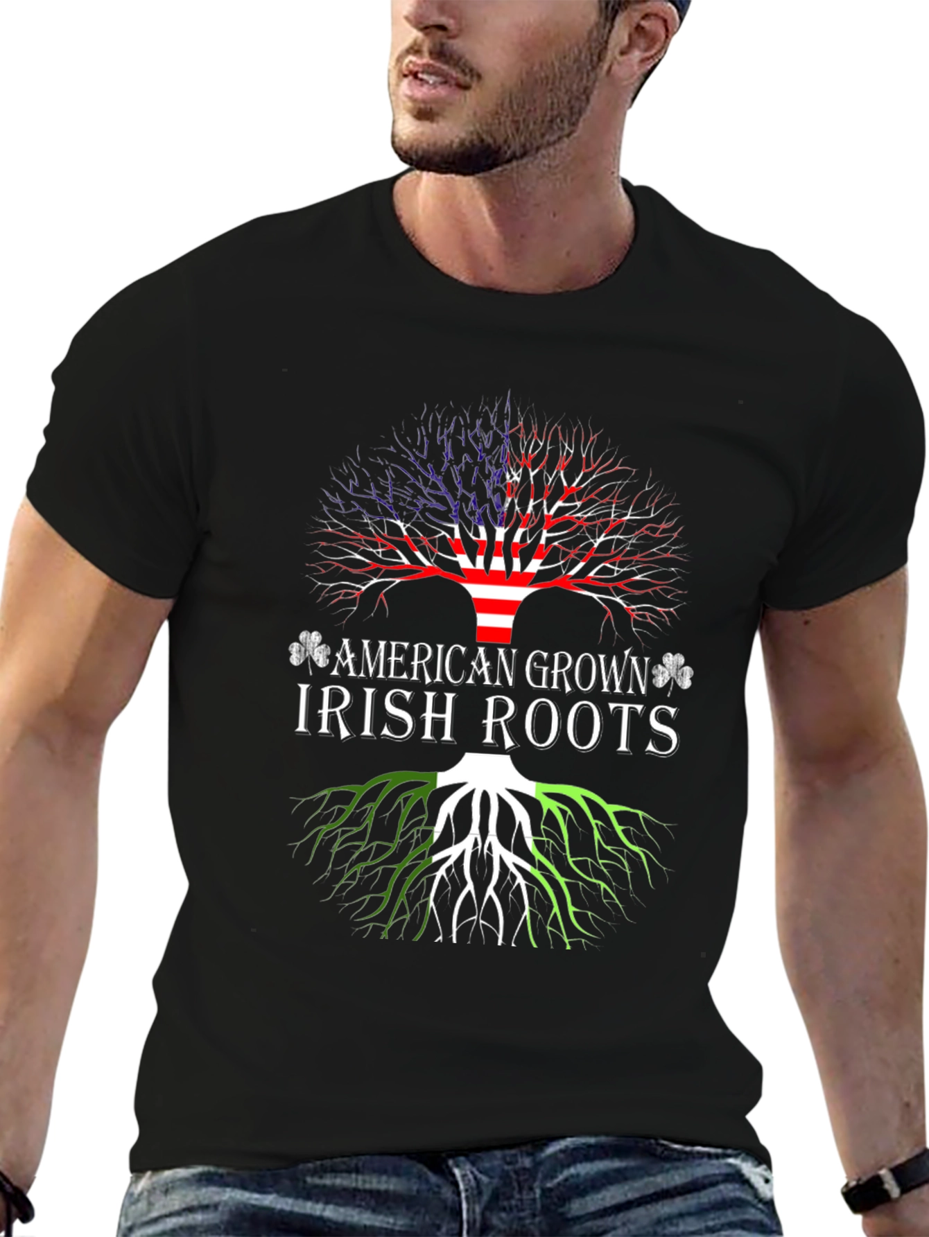 American Grown Irish Roots T-Shirt