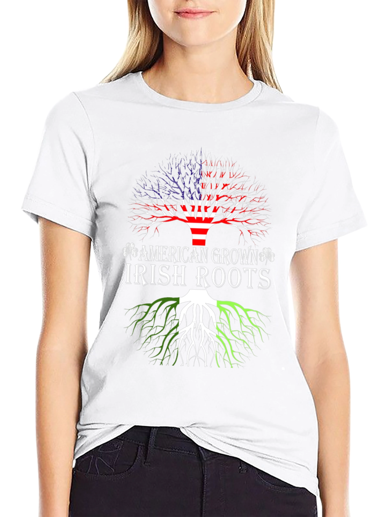 American Grown Irish Roots T-Shirt